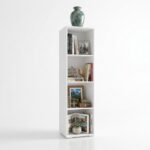 Wysoki biały regał 50x191 cm Trend 18