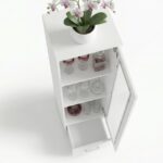 Kadr z góry na witrynę białą Trend 17