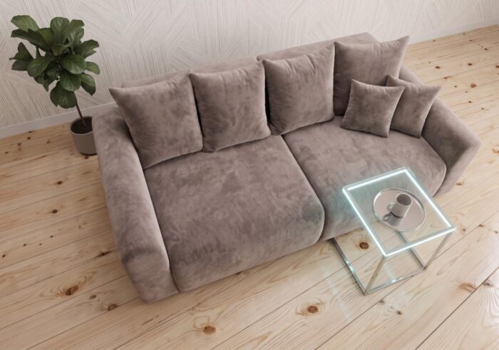 Kanapa Rozkładana Loca 250 cm z pojemnikiem sofa