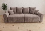 Kanapa Rozkładana Loca 250 cm greige sofa duża