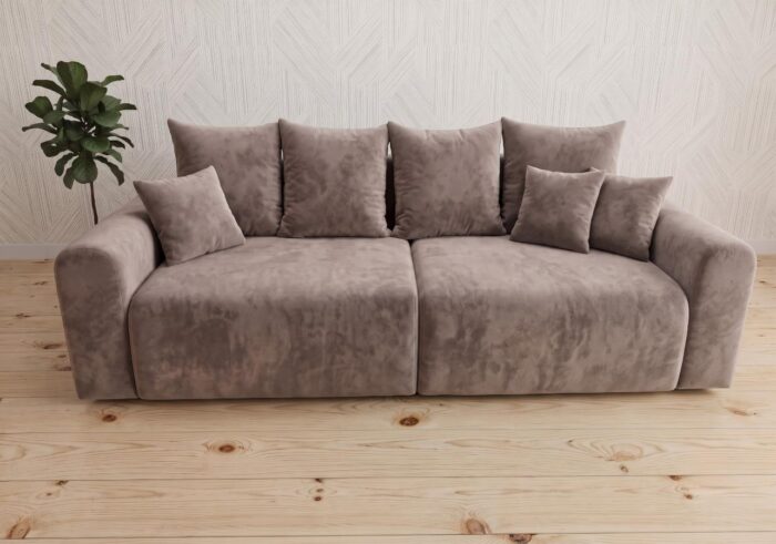 Kanapa Rozkładana Loca 250 cm greige sofa duża