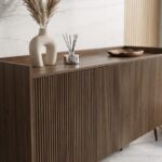 Komoda 3-drzwiowa 150 cm Vesper 02 Ademo od meble-projekt ryflowana