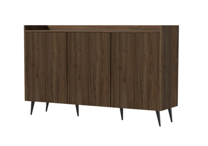 Komoda 3-drzwiowa 150 cm Vesper 02 Ademo w kolorze orzech
