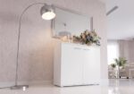 Komoda Biała 71x75 cm Diego 03 szafka pod TV