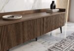Komoda RTV 121 cm Vesper 07 Ademo meble-projekt ryflowana