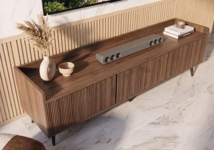 Szeroka Komoda RTV 180 cm Vesper 05 Ademo meble-projekt modern mid-century