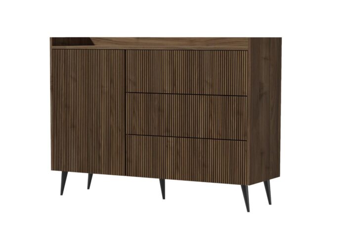 Komoda Do Salonu 126 cm Vesper 04 Ademo na wysokich nóżkach