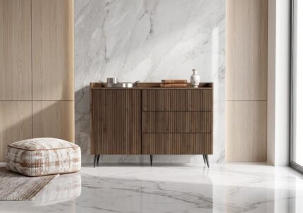 Komoda Do Salonu 126 cm Vesper 04 Ademo od meble-projekt mid-century modern