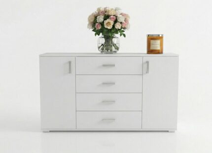 komoda Z Szufladami 160 cm Trend 8 zamknięta