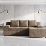 Mały Narożnik Lumi 210x145 cm do salonu beżowy