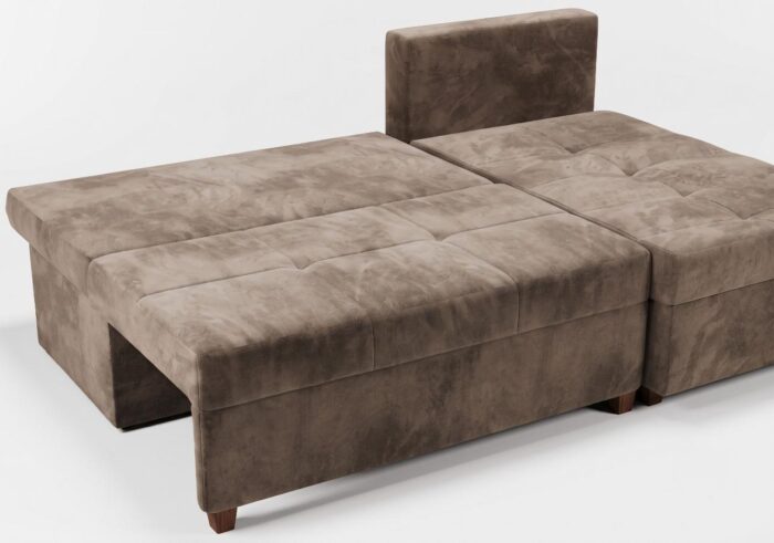Mały Narożnik Lumi 210x145 cm z dużą funkcją spania
