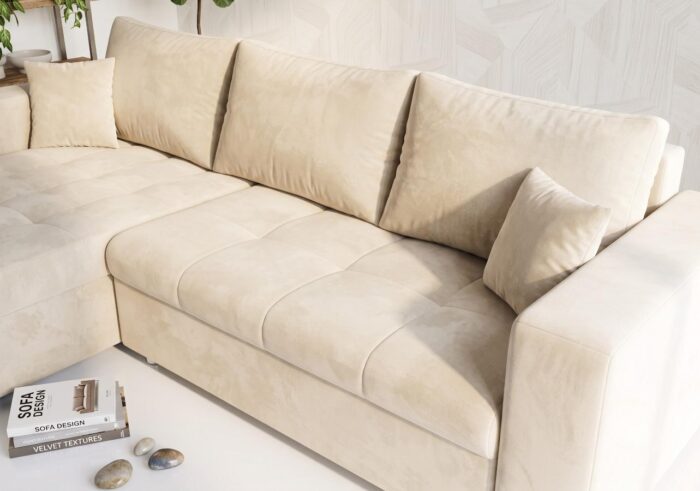 Narożnik Rozkładany Simi 250x175 cm z pojemnikiem
