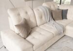 Nowoczesny Narożnik Como L 268x210 cm z regulowanym oparciem
