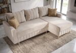 Narożnik Do Salonu Joliet 224x146 cm w skandynawskim stylu
