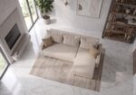 Narożnik Do Salonu Joliet 224x146 cm aranżacja salonu skandynawskiego
