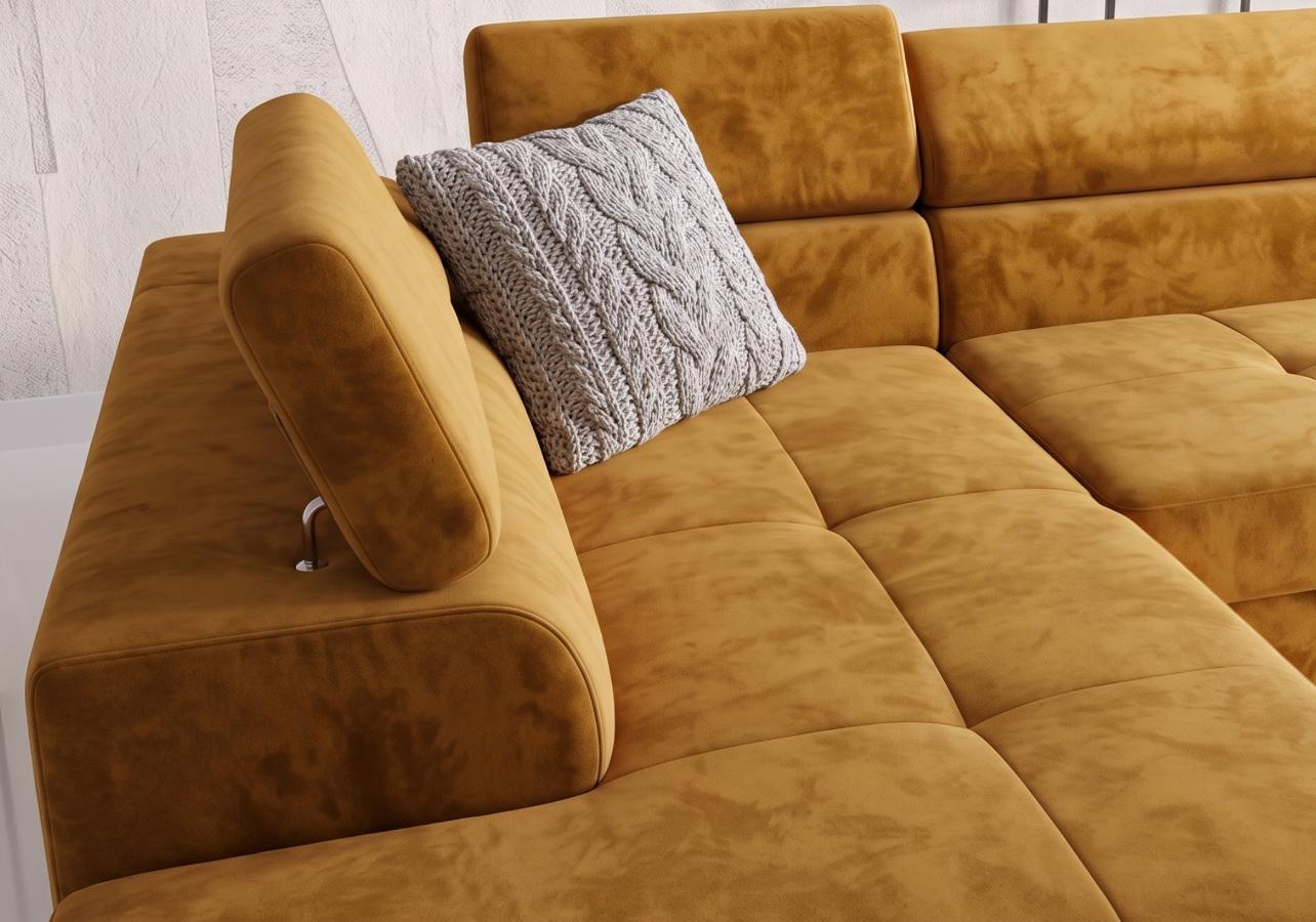 Narożnik Rozkładany Prato 280x200 cm meble premium do salonu