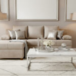 Mały Narożnik Lumi 210x145 CM + Funkcja Spania Pojemnik + Sprężyny Bonell - Wygodna Sofa Rogowa Rozkładana - LUMI
