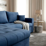 Narożnik Rozkładany 250x175 CM + Funkcja Spania Pojemnik + Sprężyny Bonell - Wygodna Sofa Rogowa - SIMI