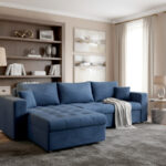 Narożnik Rozkładany Simi 250x175 CM + Funkcja Spania Pojemnik + Sprężyny Bonell - Wygodna Sofa Rogowa - SIMI