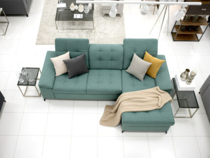 Kadr Z Góry Na narożnik nowoczesny 257x172 cm COMO