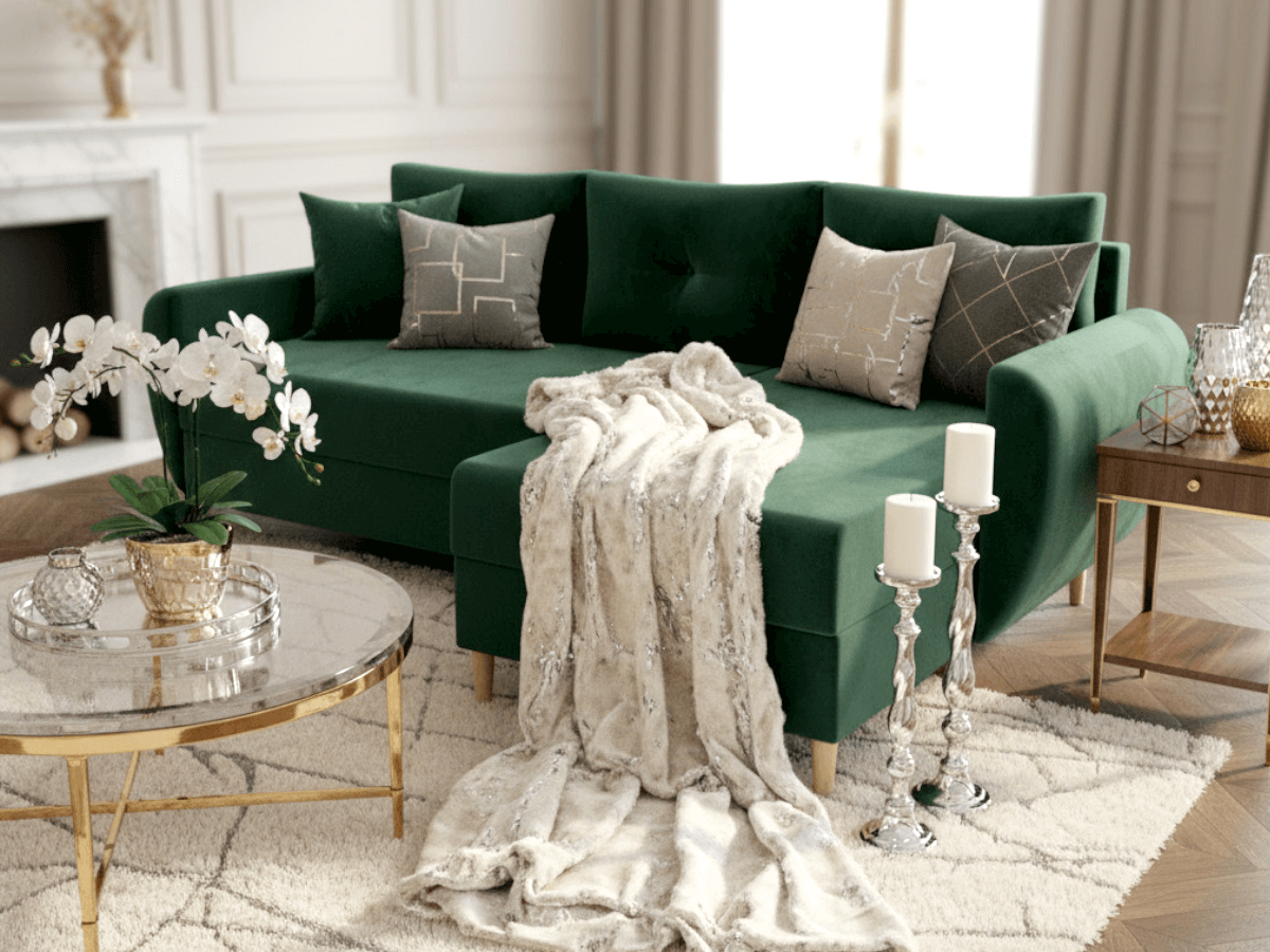 skandynawski-naroznik-minimalistyczny-rozkladany-z-pojemnikiem-funkcja-spania-sofa-rogowa-do-salonu-DAYTON-zb Narożnik Z Funkcją Spania 242x145 CM + Pojemnik Na Pościel + Sprężyna Bonell Pianka T30 + Wybór Kolorów - DAYTON