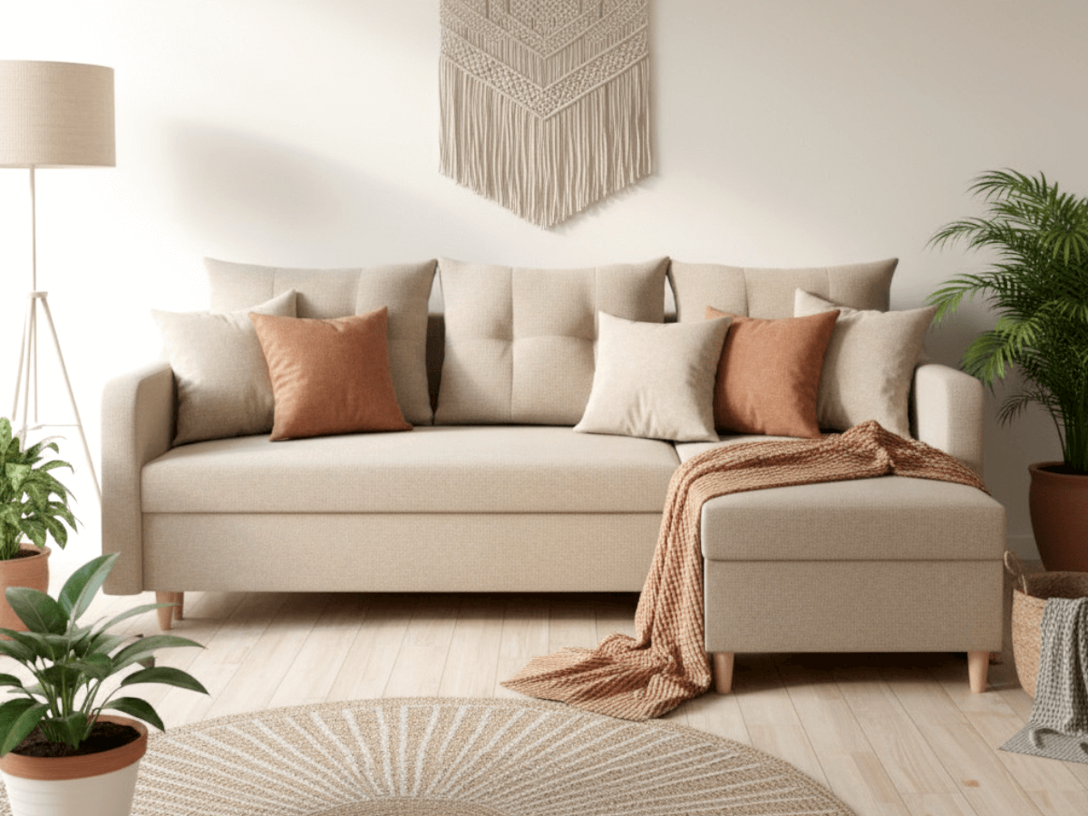 skandynawski-naroznik-minimalistyczny-rozkladany-z-pojemnikiem-funkcja-spania-sofa-rogowa-do-salonu-FARGO-zd Narożnik Rozkładany 224X146 CM + Pojemnik Na Pościel + Sprężyna Bonell Pianka T30 + Skandynawski Styl + Wybór Kolorów - FARGO