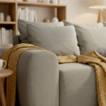 Duża Kanapa Rozkładana 265 CM Sofa 3 Osobowa Wolnostojąca Na Sprężynach Bonellowych + Wybór Kolorów - ATENA