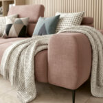 Nowoczesna Sofa 2-Osobowa 192 CM + Designerska Pikowana Kanapa Do Salonu + Wysokie Metalowe Nóżki + Regulowane Zagłówki - SALLY