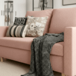 Dwuosobowa Sofa 155 CM Mała Kanapa Rozkładana Z Pojemnikiem + Sprężyny Bonell Pianka T30 + Wybór Kolorów DALLAS