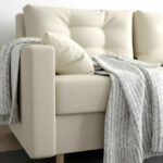 Dwuosobowa Kanapa 155 CM Mała Sofa Rozkładana Z Pojemnikiem + Sprężyny Bonell Pianka T30 + Wybór Kolorów TEMPE