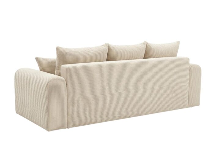 Sztruksowa Kanapa 250 cm Loca Laco wolnostojąca