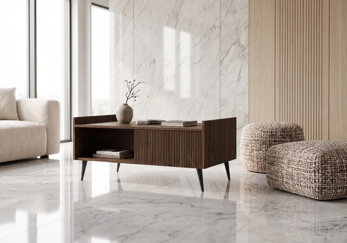 Stolik Kawowy 100x60 cm Vesper 09 Ademo meble-projekt mid-century modern