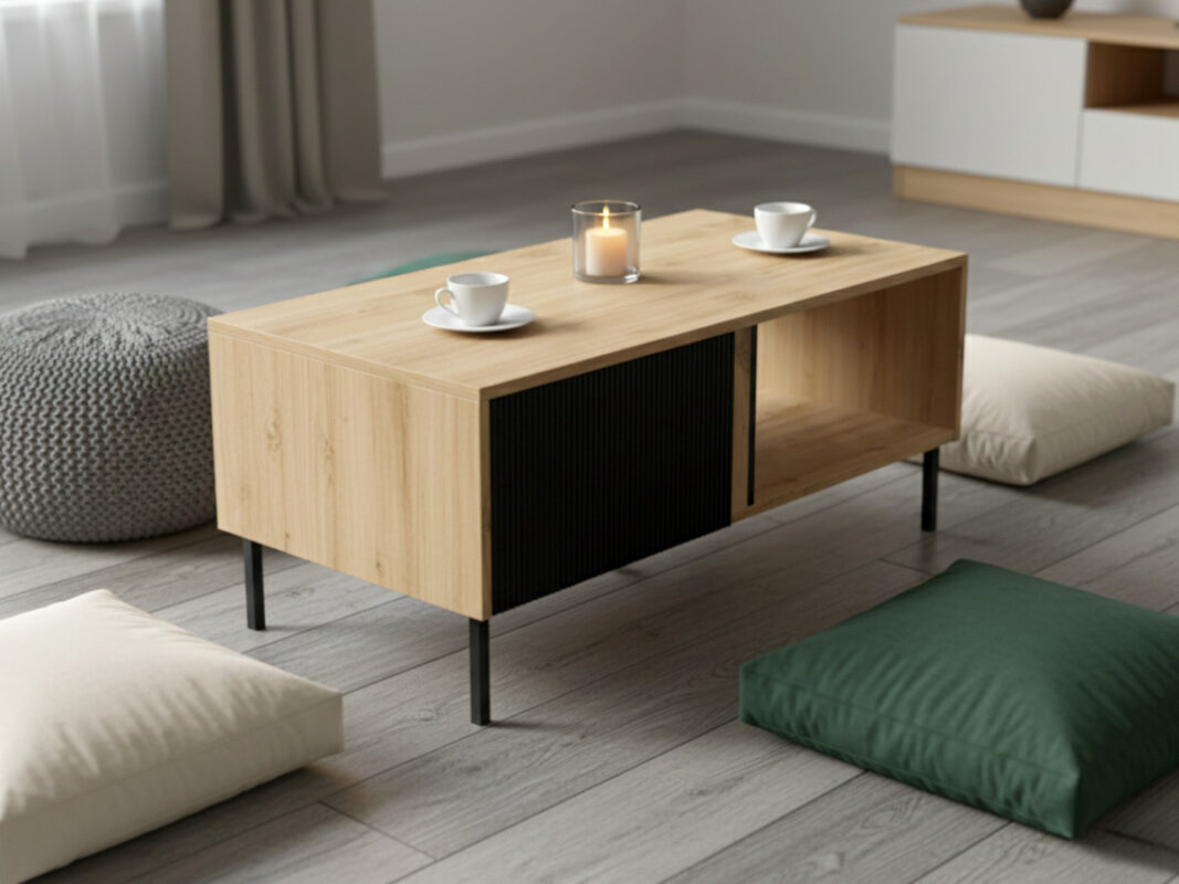 Stolik Kawowy Arras 08 110x45 cm salon aranżacja