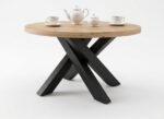 Okrągły Stolik Kawowy Loft 90 cm Tiga styl studio