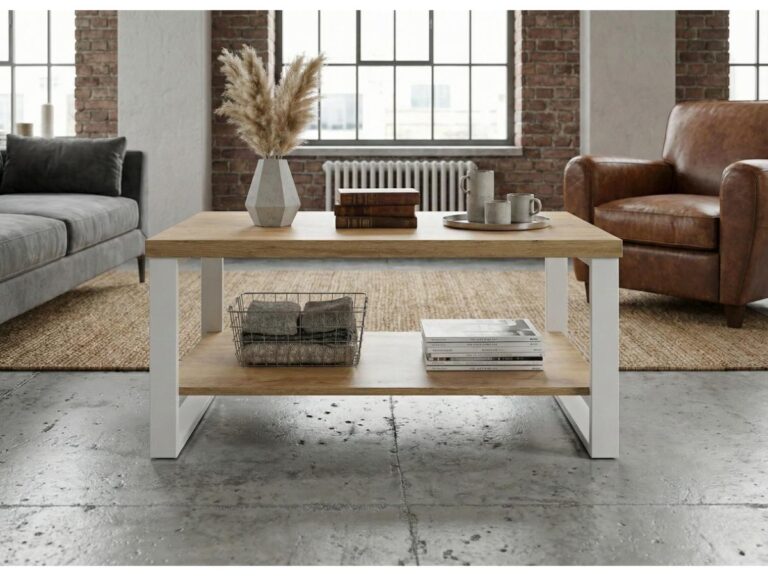 Stolik kawowy w stylu loft