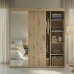 Szafa 3-Drzwiowa 180 cm Mikea Dąb Sonoma