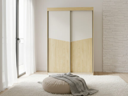 Szafa Przesuwna 150 cm Toronto przodem w aranżacji