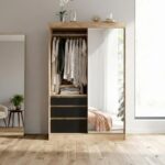 Szafa Z Szufladami Flin 140 cm - Wnętrze lewa strona