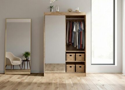 Szafa z szufladami Flin 140 cm - wnętrze prawa strona