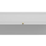 Szafka Modułowa Biała 115 CM - Stwórz Własny Zestaw Mebli - Frezowane Malowane Fronty MDF - SN5