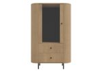 Witryna do salonu Sofia 09 98x155 cm dąb cremona frontalnie