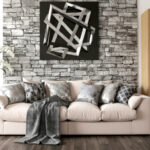 Wygodna Sofa 4-Osobowa 250 CM + Miękkie Poduszki Siedzisko Oparcie + Eleganckie Meble Wypoczynkowe Do Dużego Salonu - ROMA